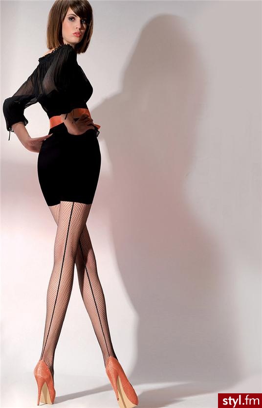 Gabriella Kabarette 236 rajstopy (czerwony) - Rajstopy Bielizna Moda