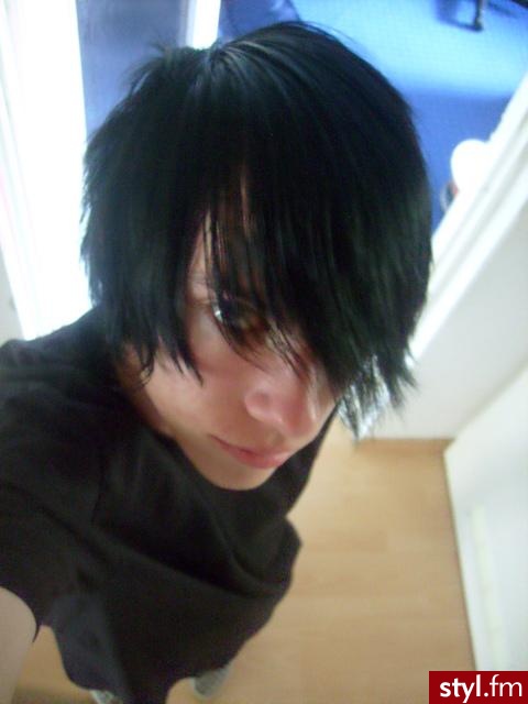 EMO Alternatywne Średnie Fryzury