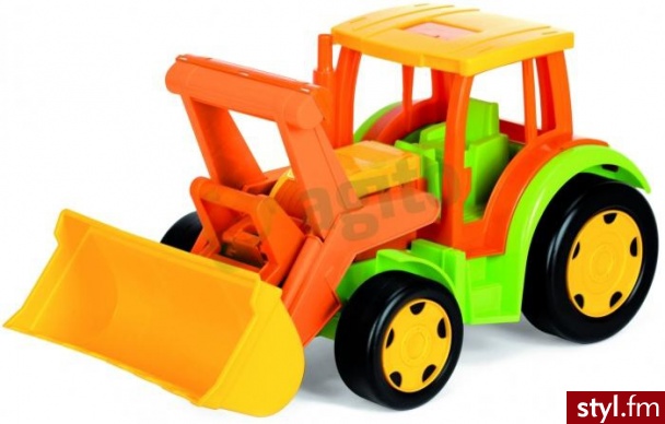 Wader Zabawki Gigant Traktor Spychacz 66005 - Dziecko