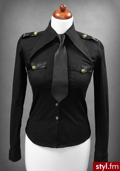 militarna koszula - Koszule Ciuchy Moda