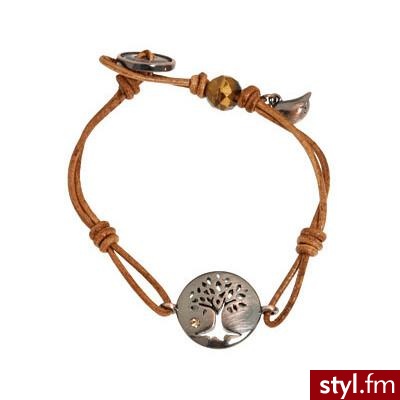 Fossil - Summer Wrist Strap (Vintage Brown Tree) - Jewelry - Polyvore. Pobrano ze strony: http://www.polyvore.com/cgi/thing?id=18009803 - Pozostałe Dodatki Moda