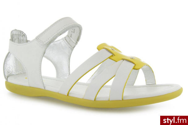 Ecco SANDAŁY Nelli White - Sandały Buty Moda