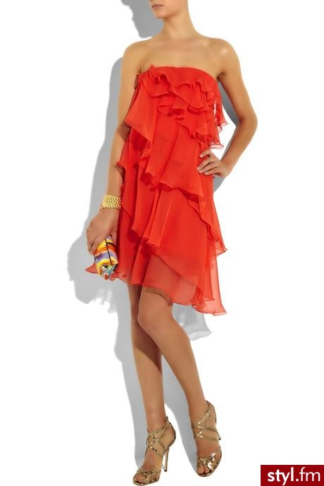 Sukienka. Halston - Pozostałe Ciuchy Moda