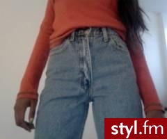 Jeansy Spodnie Moda