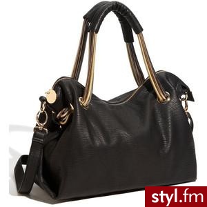 Deux Lux 'Snake Charmer' Faux Leather Satchel - Polyvore. Pobrano ze strony: http://www.polyvore.com/deux_lux_snake_charmer_faux/thing?id=32651202 - Misz-masz