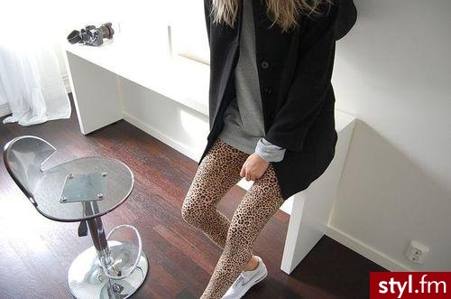 Leginsy Spodnie Moda