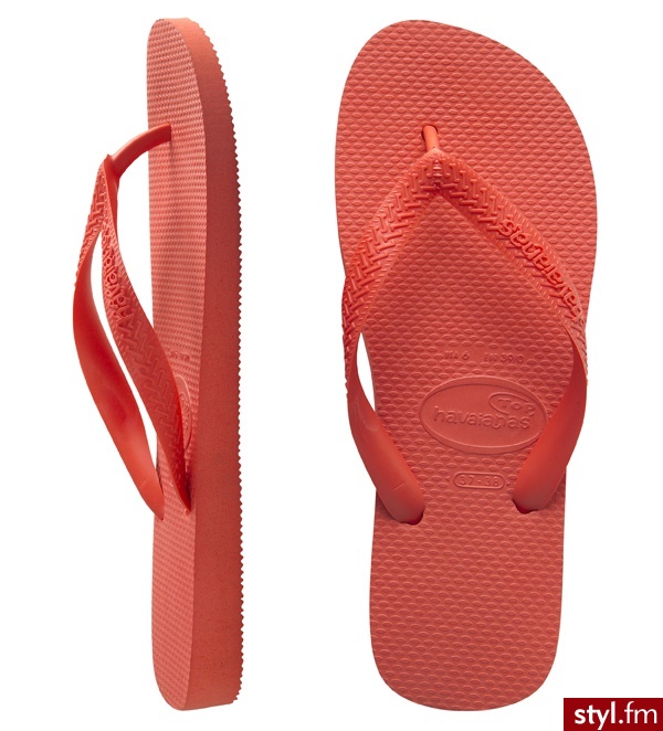 Havaianas JAPONKI TOP SALMON - Klapki Buty Moda