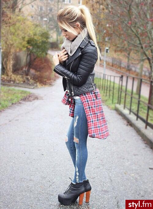 Jeansy Spodnie Moda