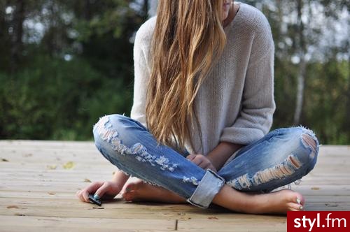 Blond Rozpuszczone Proste Na co dzień Średnie Fryzury