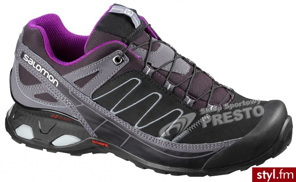 Salomon Buty trekkingowe X Over LTR W+ Czarny Sportowe - Sportowe Buty Moda