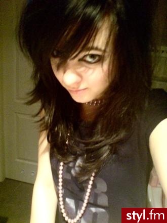 EMO Alternatywne Średnie Fryzury
