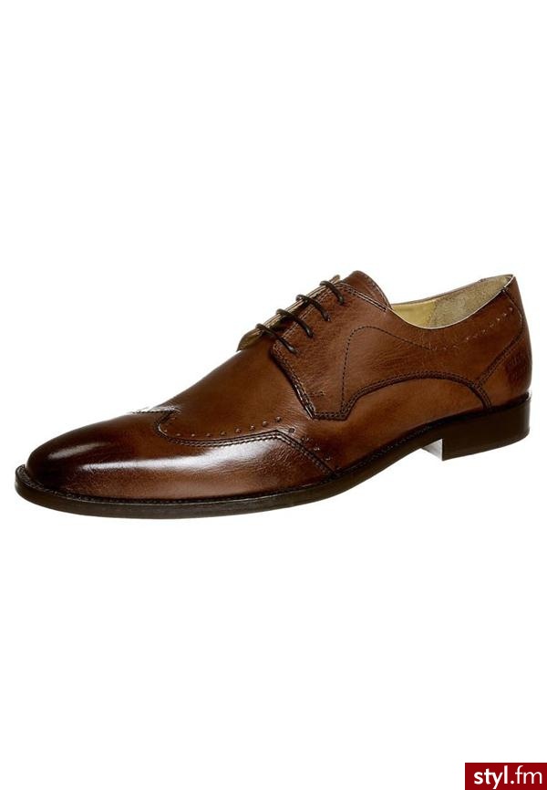MELVIN & HAMILTON OKSFORDKI BRĄZOWY Alex 3 - Pozostałe Buty Moda