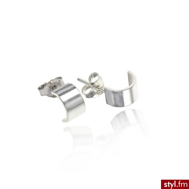 Dandelio Srebrne Kolczyki ESB-KOL-M6102DM - Kolczyki Biżuteria Moda
