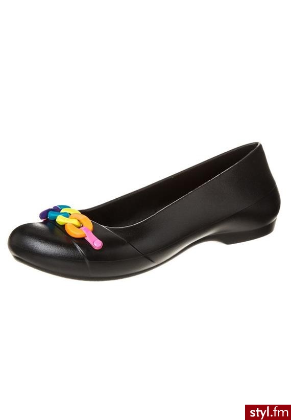 Crocs GIANNA Baleriny czarny - Balerinki Buty Moda