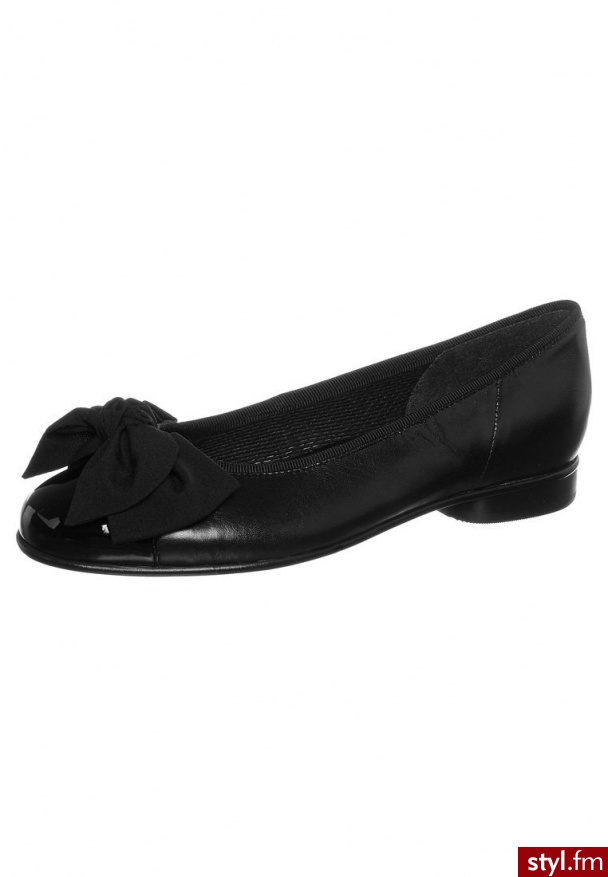 Gabor Baleriny czarny (75.106) - Balerinki Buty Moda