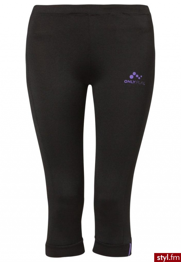 ONLY PLAY ADELINE Legginsy Czarny - Leginsy Spodnie Moda