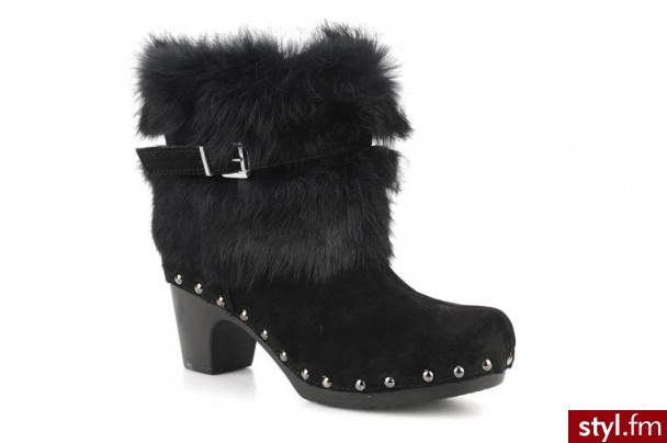 Tosca Blu Shoes PÓŁBUTY I BOTKI RAGUSA BY (CZARNY) (Czarny) - Botki Buty Moda