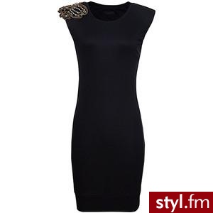 Feliciano Embellished Shoulder Dress - Pinko - Polyvore. Pobrano ze strony: http://www.polyvore.com/feliciano_embellished_shoulder_dress/thing?id=16375821 - Pozostałe Ciuchy Moda