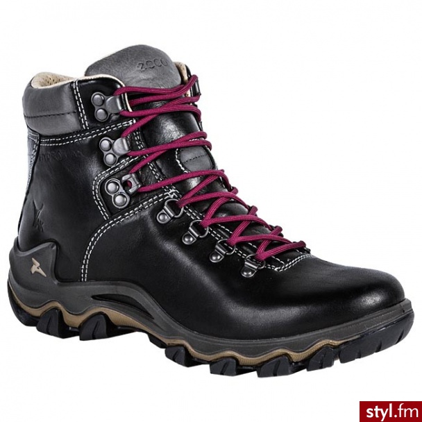 ECCO Trapery Terra VG 82052356340 Czarny - Pozostałe Buty Moda