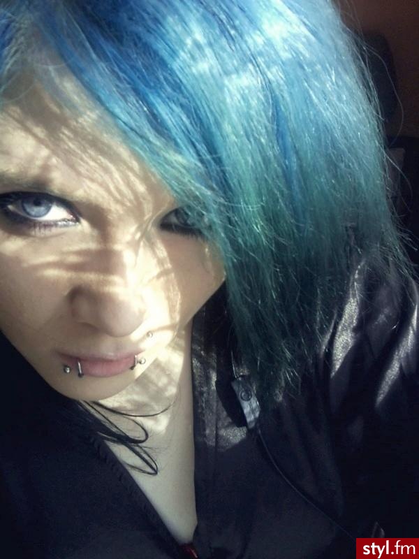 EMO Alternatywne Średnie Fryzury