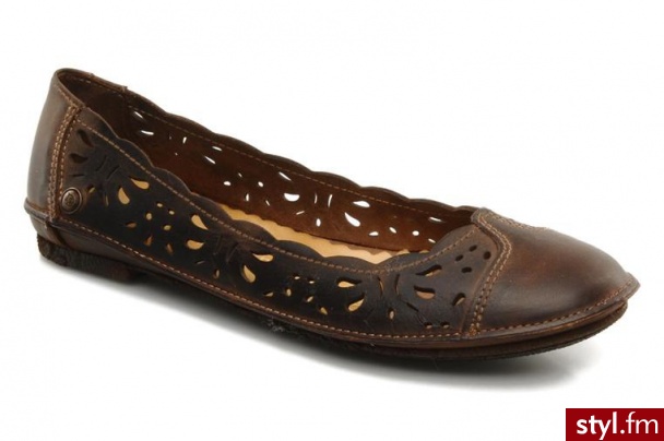 Neosens BALERINKI PARDINA 646 BY NEOSENS (Brązowy) - Balerinki Buty Moda