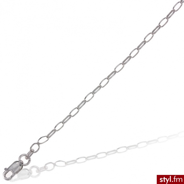 Dandelio Łańcuszek Połokrągłe Rolo 50 cm NDI-ŁAŃ-0010 - Łańcuszki Biżuteria Moda