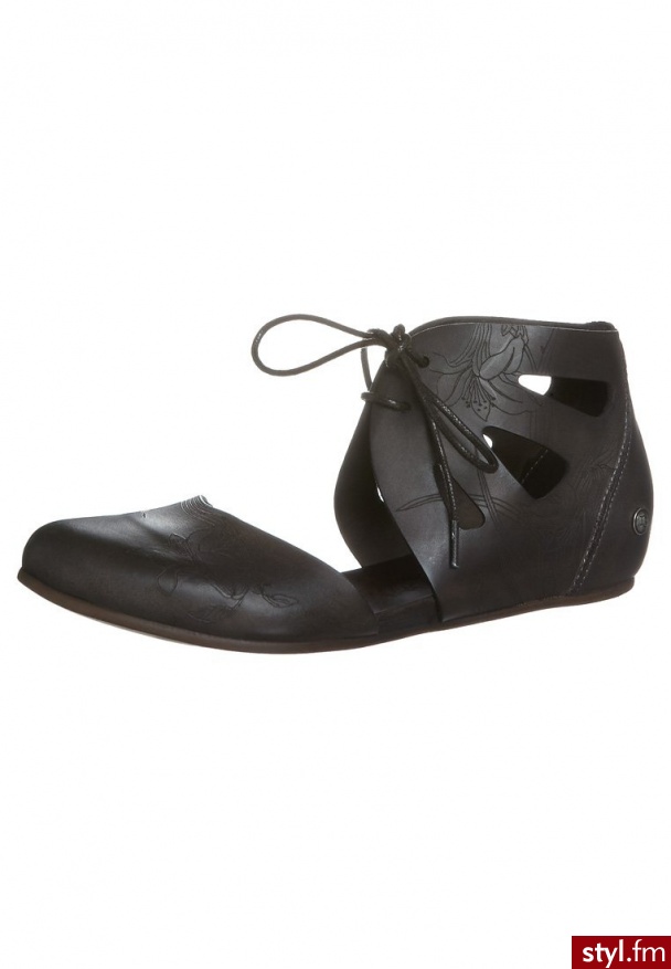 Neosens CAYETANA Baleriny z cholewką brązowy S134 - Balerinki Buty Moda
