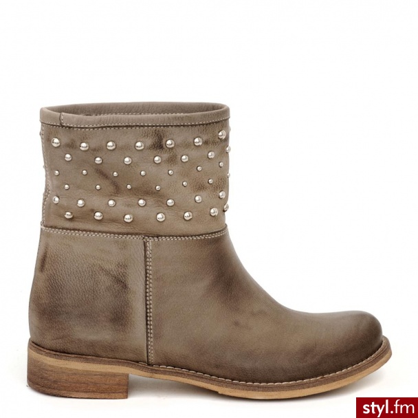 Venezia BOTKI FB720SF N TAU - Botki Buty Moda