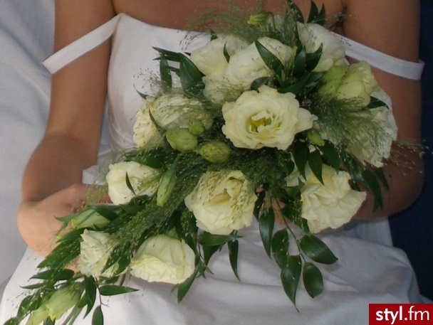Bukiety ślubne Ślub Moda