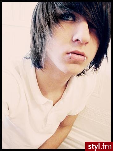 EMO Alternatywne Średnie Fryzury