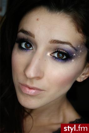 Gold & Violet Makeup - Makijaże