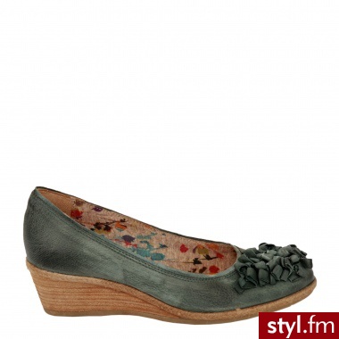 Venezia CZÓŁENKA NA KOTURNIE 929104 AQUAMA - Czółenka Buty Moda