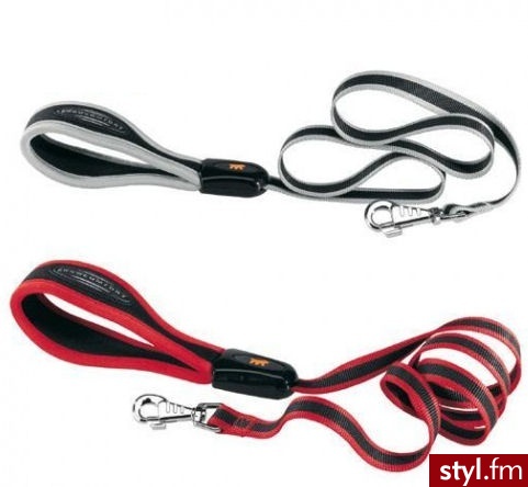 Ferplast Smycz Ergocomfort 25mm/120cm Szara - Psy Zwierzaki