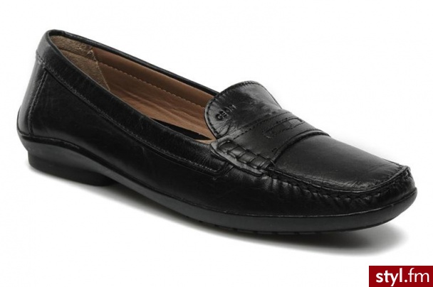 Geox MOKASYNY D ROMA C BY GEOX (Czarny) - Półbuty Buty Moda