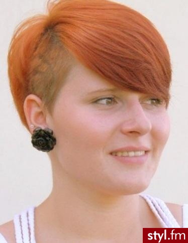 Rude Rozpuszczone Proste Na co dzień Krótkie Fryzury