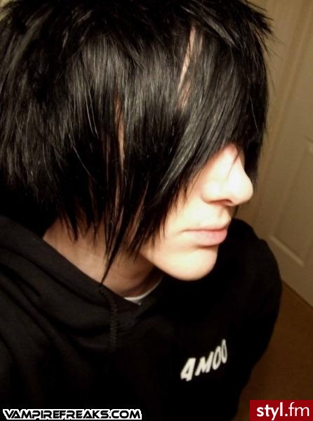 EMO Alternatywne Średnie Fryzury