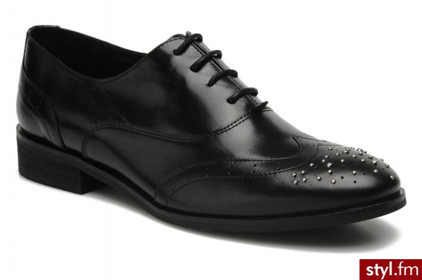 Georgia Rose BUTY SZNUROWANE TELUCI BY (Czarny) - Pozostałe Buty Moda