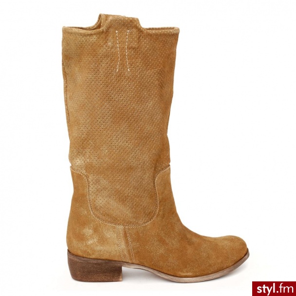 Venezia KOZAKI AŻUROWE 31901 697 SAN - Kozaki Buty Moda
