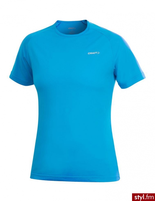 CRAFT 198842-1330 damska koszulka sportowa Odcienie niebieskiego - Bluzki Ciuchy Moda