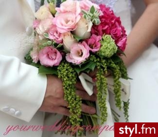 Bukiety ślubne Ślub Moda