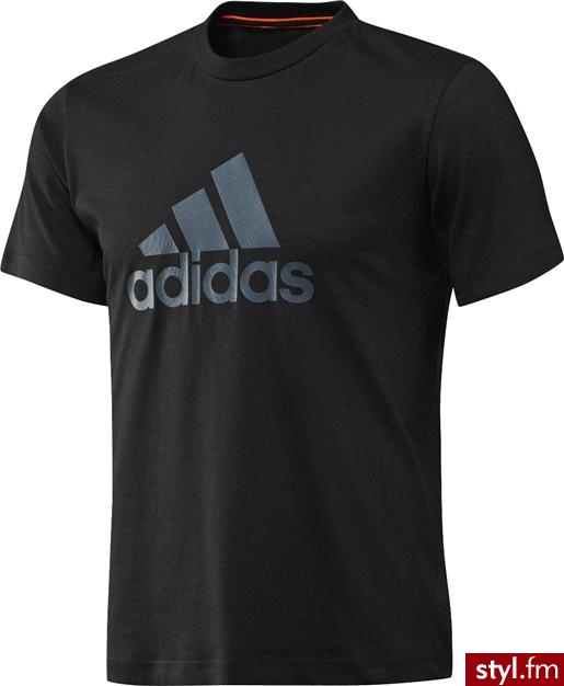 Adidas bluzka ESS Logo Tee Black/Darkon XXL - Sportowe Buty Moda