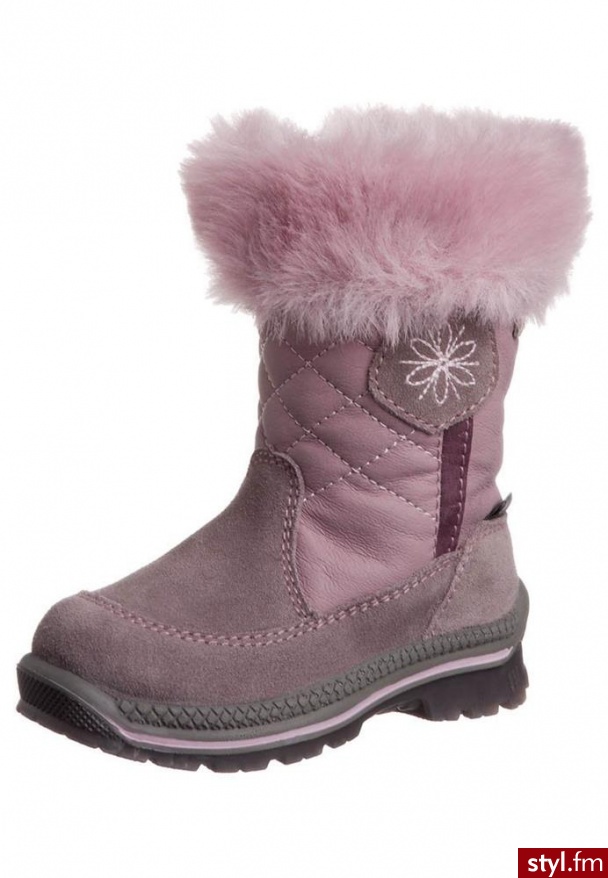 STUPS Śniegowce różowy (SW15151/1) - Pozostałe Buty Moda