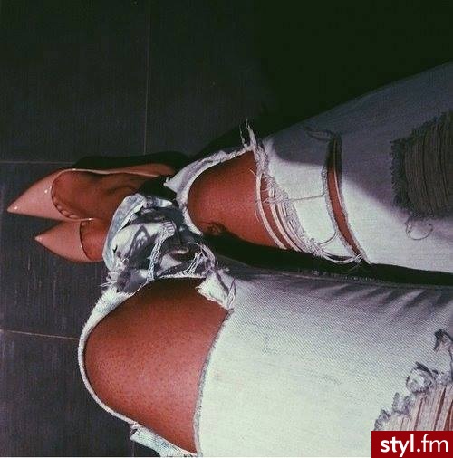 Jeansy Spodnie Moda