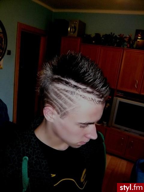 Punk Rock Alternatywne Średnie Fryzury