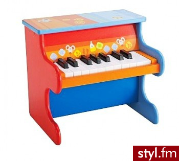 Sevi Drewniane Pianino Dla Dzieci. Myszka S82265 - Dziecko