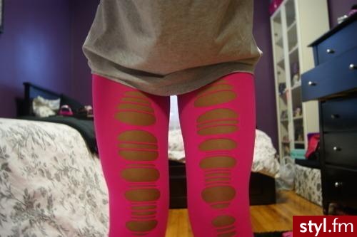 Leginsy Spodnie Moda