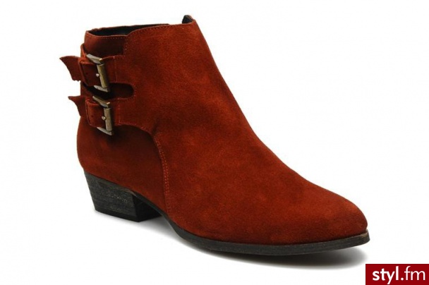 Georgia Rose PÓŁBUTY I BOTKI FABULOS BY GEORGIA ROSE (Pomarańczowy) - Botki Buty Moda