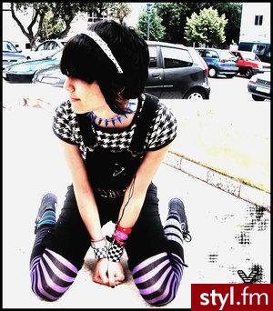 EMO Alternatywne Średnie Fryzury