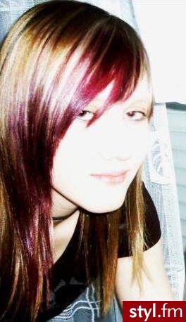 EMO Alternatywne Średnie Fryzury