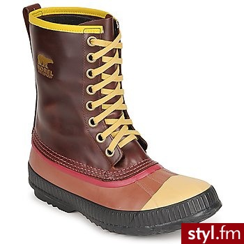 Sorel Buty  Mens Sentry Original Brown - Kozaki Buty Moda